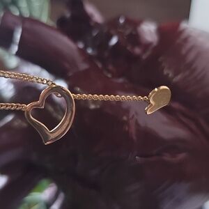 Heart Lariat Vintage Avon Necklace